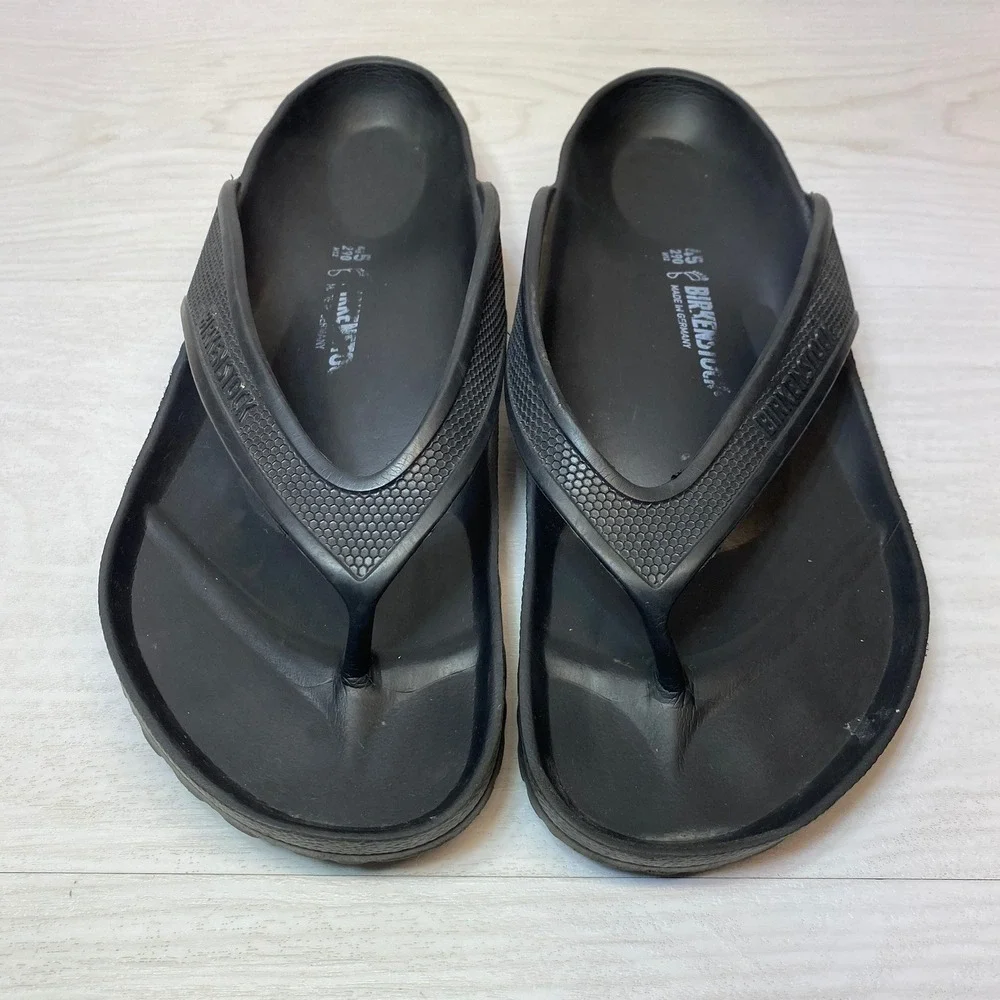 Birkenstock Mens 45 12 Honolulu EVA Flip Flop Sandals Black Waterproof Thong